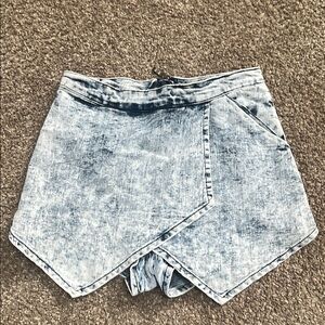 Denim Blue Women's Skort